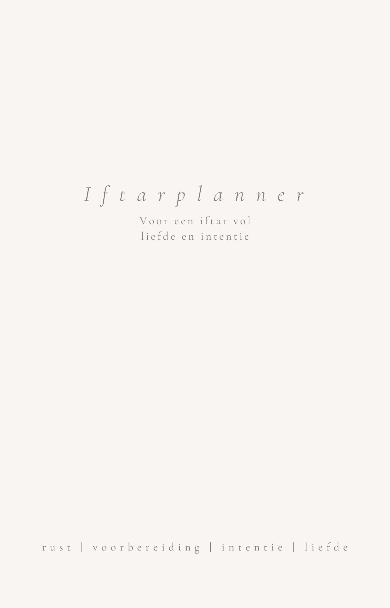 Iftarplanner